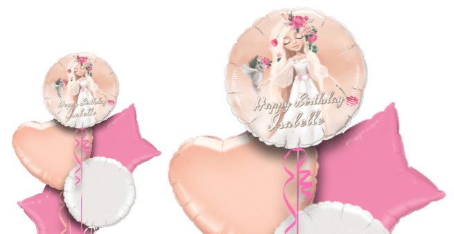 Dreamy Princess Birthday Balloon