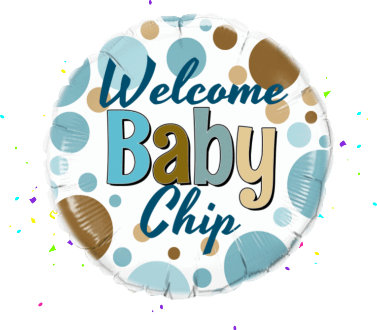 Welcome Baby Boy balloon 