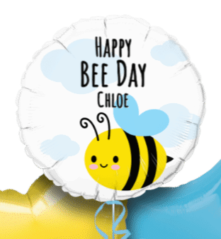 Happy Bee Day Balloon