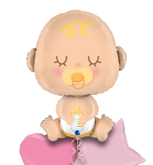 Cute Baby Girl Balloon