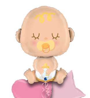 Cute Baby Girl Balloon