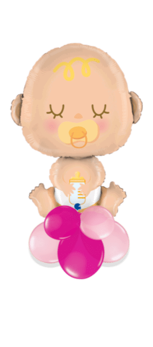 Cute Baby Girl Balloon