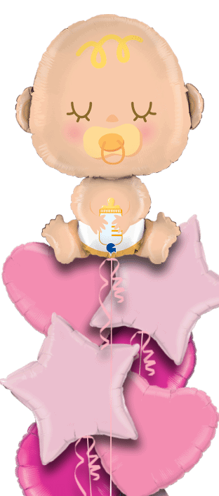 Cute Baby Girl Balloon