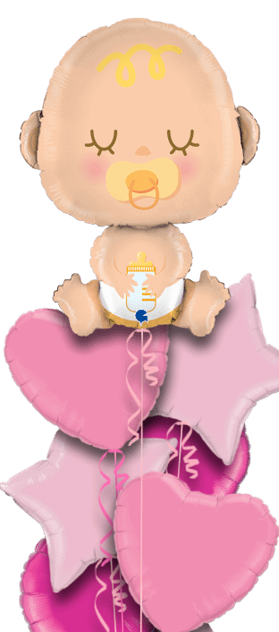 Cute Baby Girl Balloon