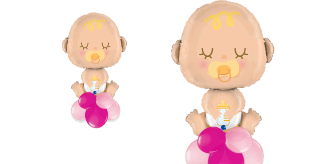 Cute Baby Girl Balloon