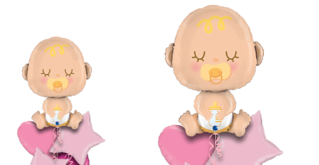 Cute Baby Girl Balloon