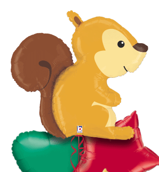 Woodland Creature Squirrel Balloon