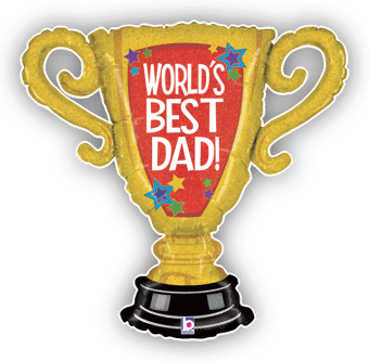 Worlds Best Dad Trophy