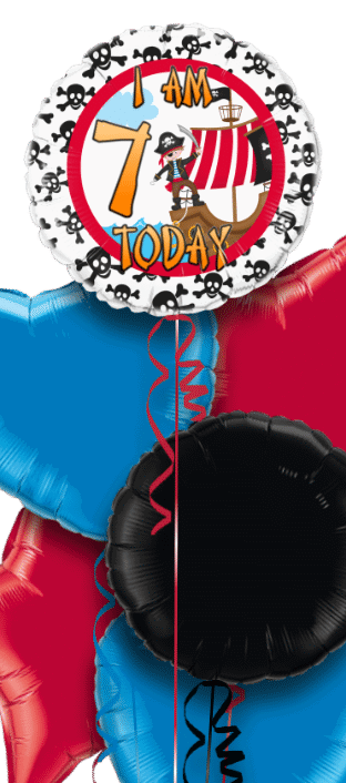 Pirate Any Age Birthday Balloon