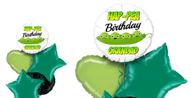 Hap-Pea Birthday Balloon