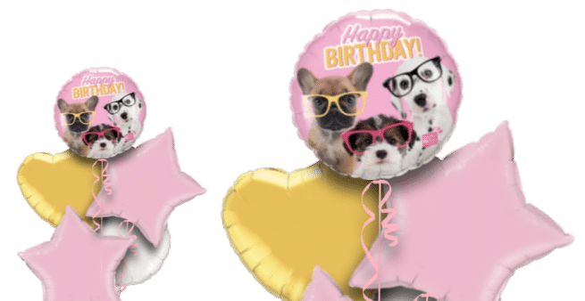 Happy Birthday Pups Balloon
