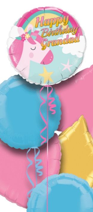 Birthday Unicorn Balloon