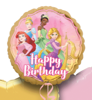 Disney Birthday Princesses Balloon