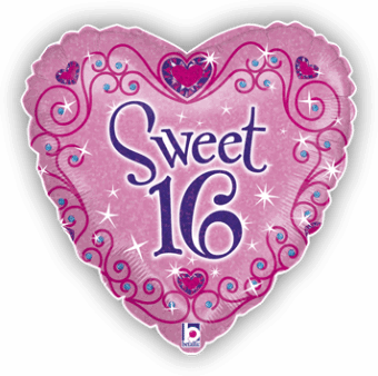 Sweet 16 Heart