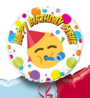Birthday Emoji Balloon