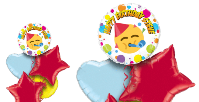 Birthday Emoji Balloon