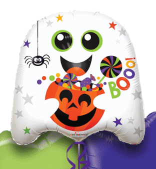 Smiley Ghost Balloon