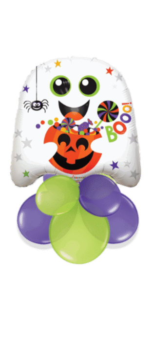 Smiley Ghost Balloon