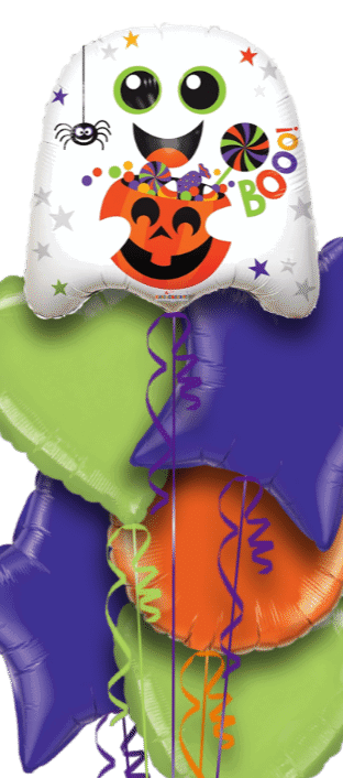 Smiley Ghost Balloon