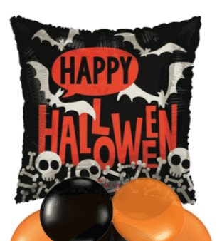 Halloween Bats and Bones Balloon