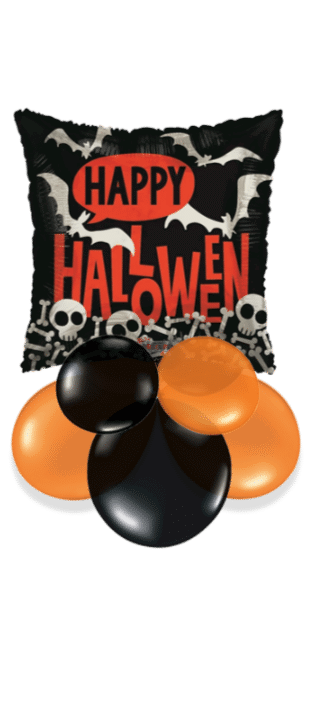 Halloween Bats and Bones Balloon
