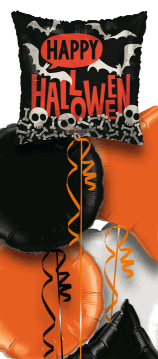 Halloween Bats and Bones Balloon