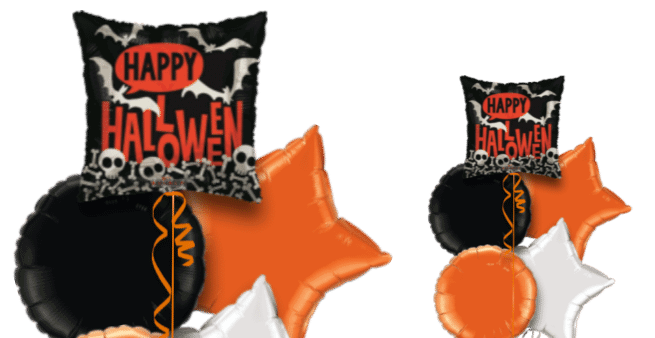 Halloween Bats and Bones Balloon