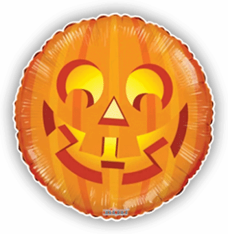 Happy Glowing Pumpkin