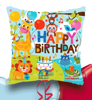 Jungle Birthday Party  Balloon