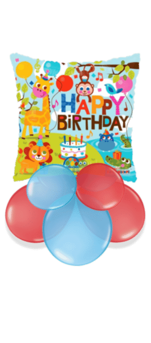 Jungle Birthday Party  Balloon