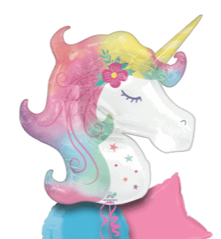 Rainbow Unicorn Balloon
