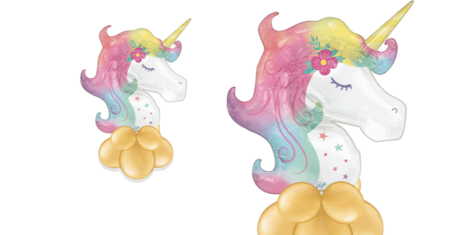Rainbow Unicorn Balloon