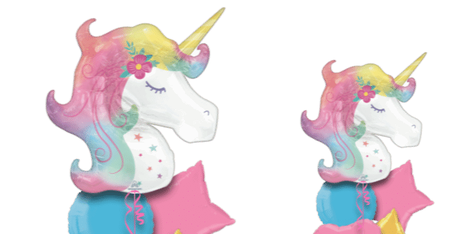 Rainbow Unicorn Balloon