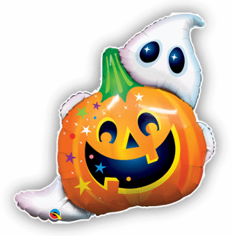 Pumpkin and Ghost
