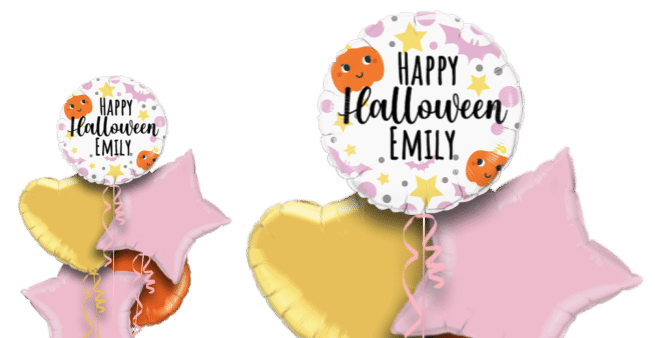 Halloween Smiley Pumpkins Balloon