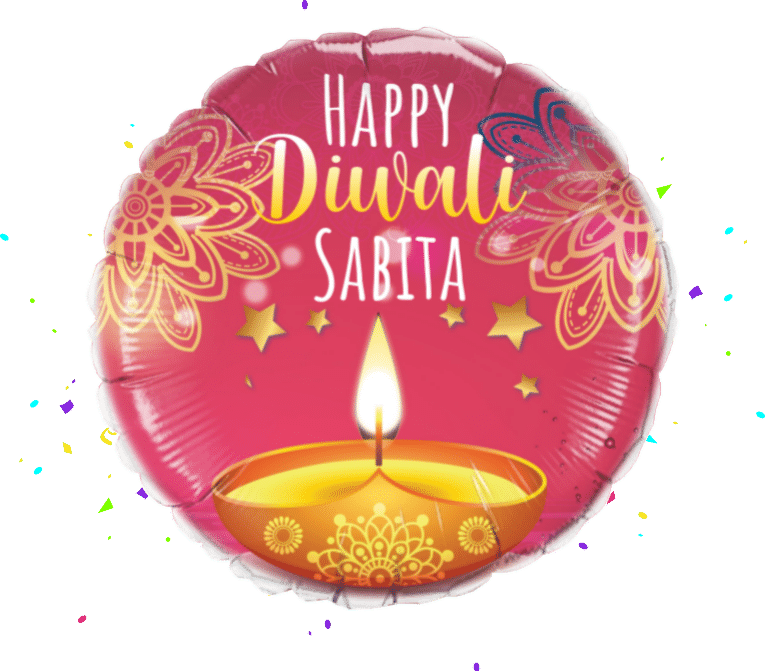 Happy Diwali balloon 