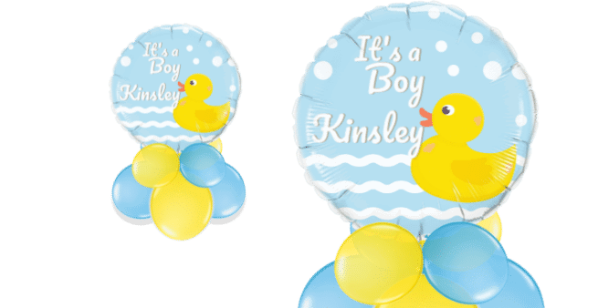 It's a Boy Baby Duck Balloon