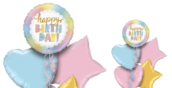 Birthday Opal Balloon