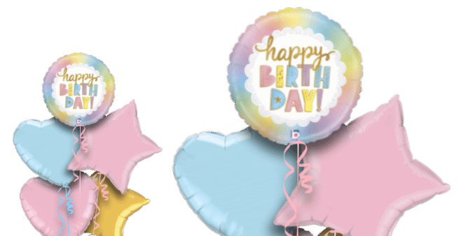 Birthday Opal Balloon