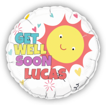 Get Well Smiley Sun