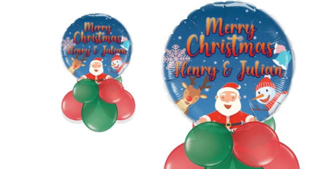 Christmas Friends Balloon