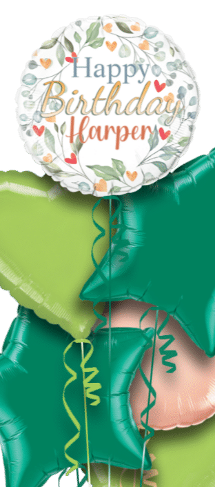 Birthday Foliage  Balloon