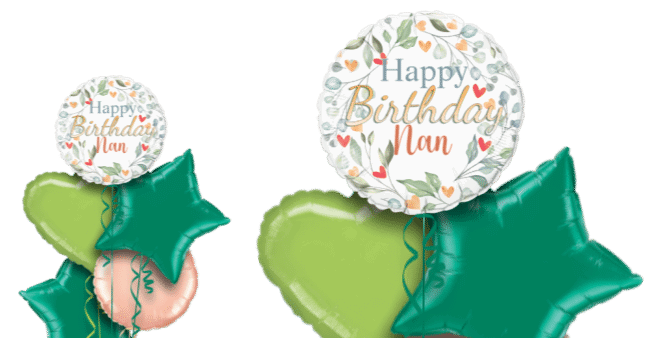 Birthday Foliage  Balloon