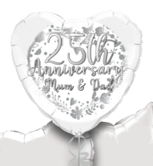 25th Anniversary Silver Balloon