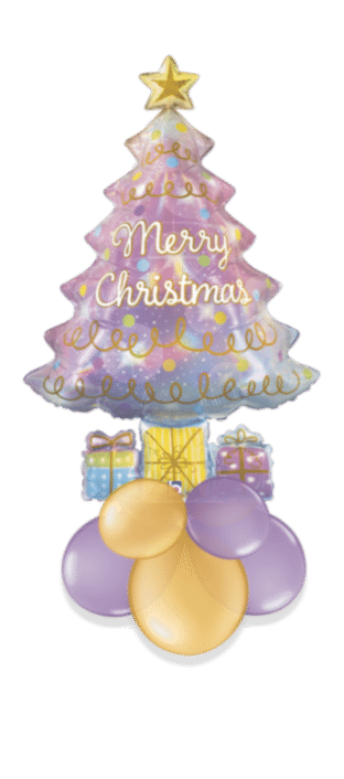 Opal Christmas Tree Balloon