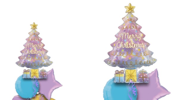 Opal Christmas Tree Balloon