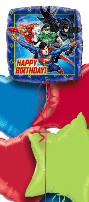 Justice League Birthday Balloon