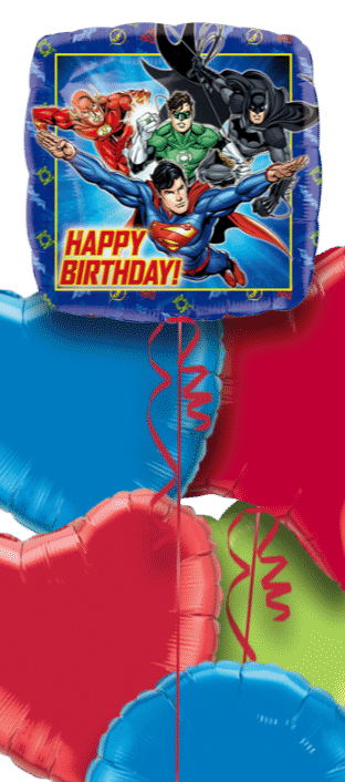 Justice League Birthday Balloon