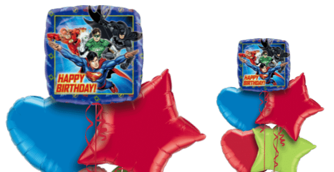 Justice League Birthday Balloon