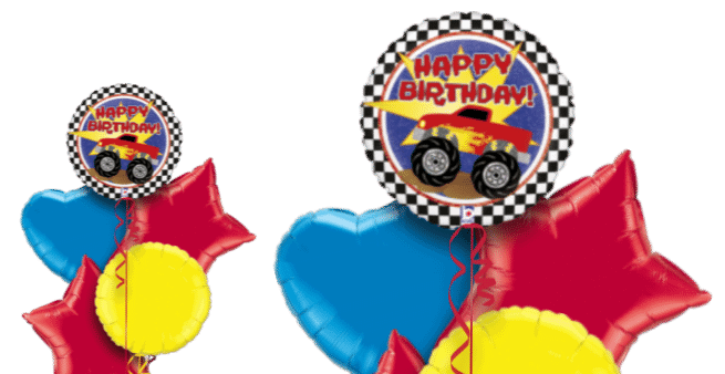 Monster Truck Birthday Balloon